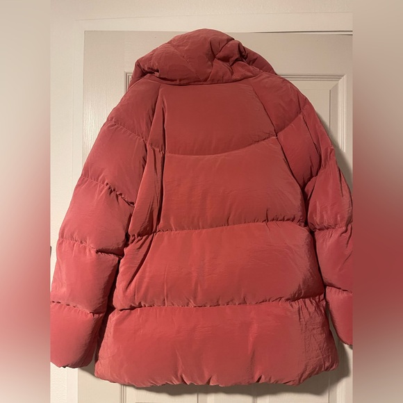 NWT Varley Valencia Down Puffer Coat-Rare Mauvewood color- size small - Picture 3 of 14